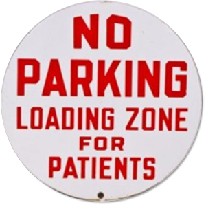 No Parking Patients Only Doctors Office Sign