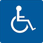 ADA Handicapped Blue Signs