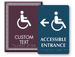 ADA Accessible Braille Signs