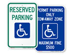 ADA Handicap Parking Signs