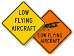 Aircraft Warning Signs