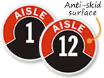Aisle ID Floor Signs & Labels