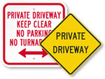 All Driiveway Signs