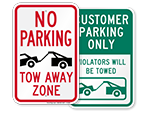 Tow Away Signs