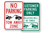 Tow Away Signs