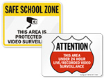 Area Under Surveillance Signs