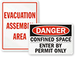 Big Safety Signs
