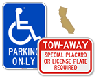 Signs for California