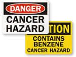 Cancer Hazard Warning Signs