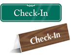 Check In Signs