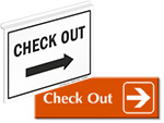Check Out Signs