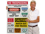 Combination Construction Signs