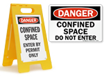 Confined Space Signs