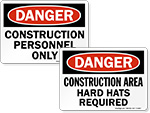 OSHA Construction Signs