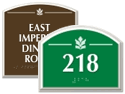 Contour Door Sign