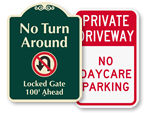 Custom Driveway Signs