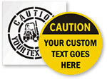 Custom Floor Signs