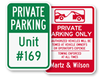 Private Parking Signs
