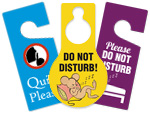 Do Not Disturb Door Hangers