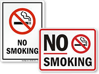 No Smoking Decals