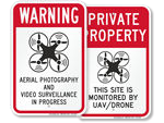 Drone Liability Signs