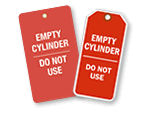 Empty Cylinder Tags
