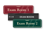 Exam Room Signs