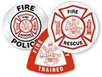Firefighter Title Labels 