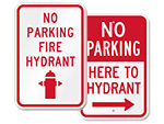 Fire Hydrant Signs