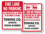 Fire Lane No Parking 