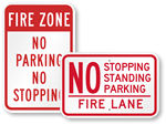 Fire Lane – No Stopping