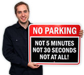 Funny Parking Signs