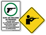 Gun Owner Signs