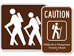 Hiking Trail Signs