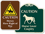 Horse Signs