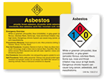 Asbestos Warning Labels