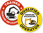 Loader Certified Stickers