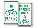Bike Lock Cut Off Signs