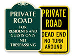 Private Road Signs