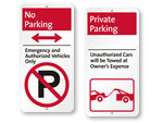 iParking No Parking Signs
