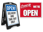 Open For Business Signs