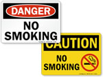OSHA No Smoking Signs & Labels