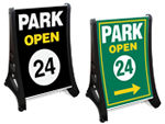 Park Here Signs