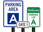 Parking Area Signs – Quick Order