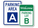 Parking Area Signs