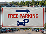 Custom Parking Lot Banners