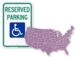 Parking Signs by State