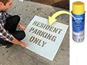 parking stencils 