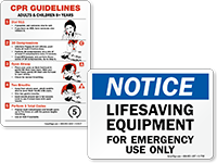 Swimming Pool Safety Signs