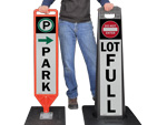 LotBoss Portable Parking Signs
